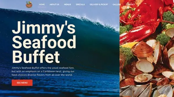 jimmys seafood buffet