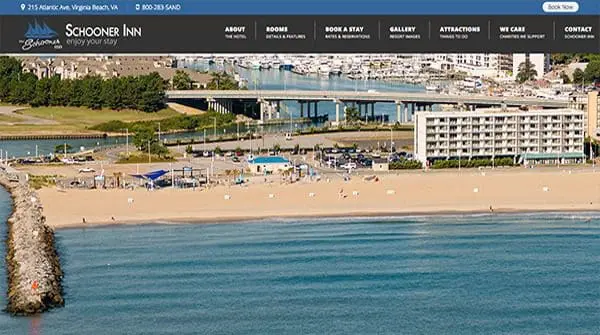 schooner inn virginia beach oceanfront hotel
