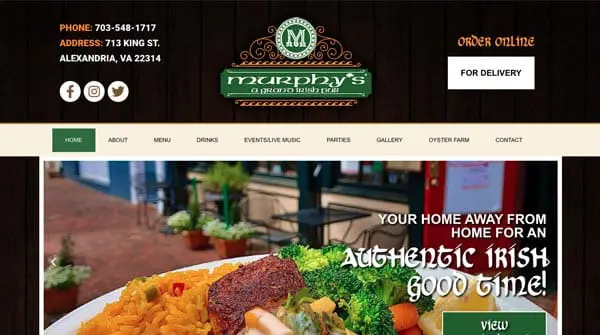 murphys irish pub alexandria