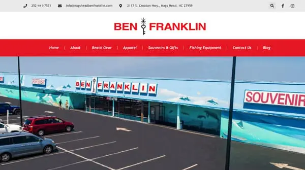 Nags Head Ben Franklin